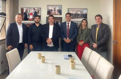 Em São Paulo, prefeito Calvet Filho participa de comissão para garantir polo industrial em Rosário