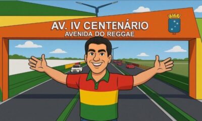 JAMAICA OU JAMAIS? BRAIDE BOMBRIL QUER MUDAR HOMENAGEM AO IV CENTENÁRIO DO MARANHÃO COM PINTURA E BATISMO DE AVENIDA DO REGGAE?