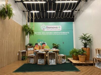 São Luís Shopping recicla mais de quinhentas toneladas de resíduos com o projeto Renove+