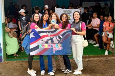 Equipe Robotech Girls é campeã nacional na Olimpíada Brasileira de Robótica