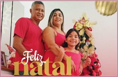 Vice prefeito Carlos Pereira e Família desejam um Feliz Natal a todos os Icatuenses
