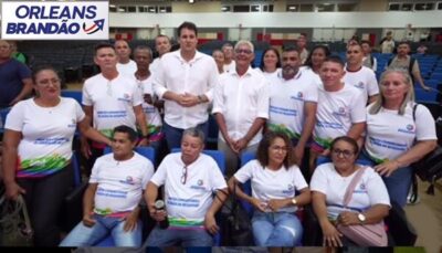 Secretário Orleans Brandão participou da solenidade “Cuidar de Todos: reconhecimento e inovação para os Agentes Comunitários de Saúde”