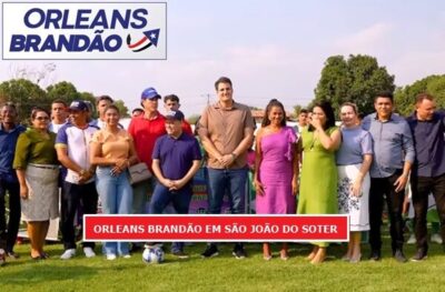 Secretário de Assuntos Municipalistas, Orleans Brandão, realiza entrega obras e beneficios na cidade de São João do Soter