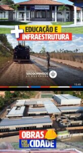 Gestão Kleber Tratorzão: São Domingos do Maranhão está se transformando a cada dia!