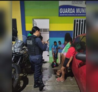 Guarda Municipal resgata seis crianças desacompanhadas no Terminal da Praia Grande em São Luís