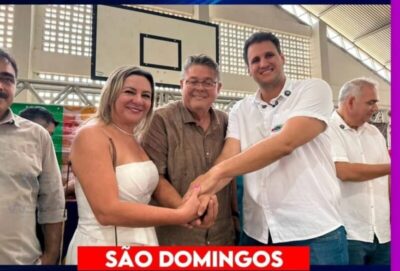 Vídeo: Kleber Tratorzão e Núbia Patrol recebem Orleans Brandão e Equipe do Governo em São Domingos para levar mais benefícios para a população local.