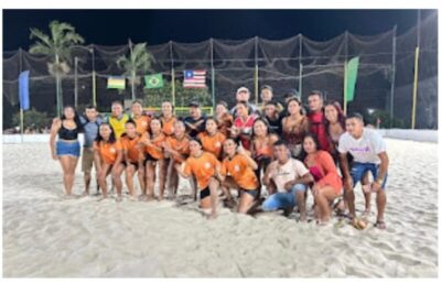 Ajax Estiva é campeã do Campeonato Carutaperense de Beach Soccer Feminino