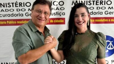 Jones Braga e Fabiana Mendes firmam compromisso para implantação de estrada entre Nina Rodrigues e Presidente Vargas