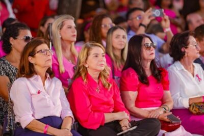 Iracema Vale participa da abertura da campanha Maranhão Rosa