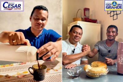 Participe do quadro “Tomando Café com o prefeito César Castro”