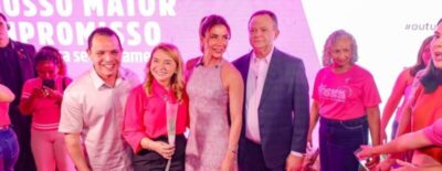 Iracema Vale participa da abertura da campanha Maranhão Rosa