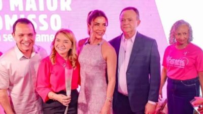 Iracema Vale participa da abertura da campanha Maranhão Rosa
