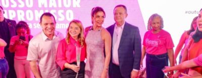Iracema Vale participa da abertura da campanha ‘Maranhão Rosa’