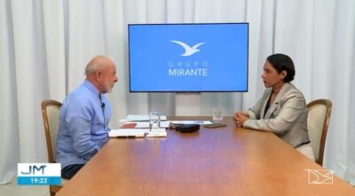 Em entrevista ao Imirante, Lula fala em conversa entre dinistas e brandonistas com a presença de Flávio Dino…