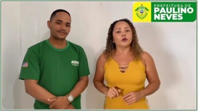 Prefeitura de Paulino Neves, convida a todos para o evento da abertura dos serviços de ATER