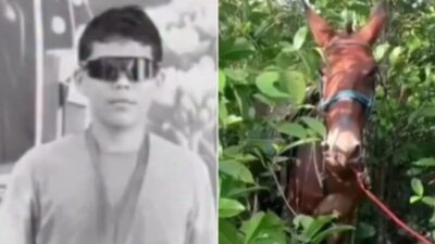 Jovem morre após ser arrastado por burro