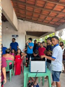 Gustavo Santos faz celebração em agradecimento aos votos que recebeu nas últimas eleições em Barreirinhas