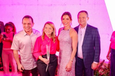 Iracema Vale participa da abertura da campanha Maranhão Rosa