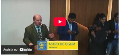 GUERRA DECLARADA NA CÂMARA: ASTRO DE OGUM ROMPE O SILÊNCIO E DESAFIA O SISTEMA POLÍTICO DE SÃO LUÍS
