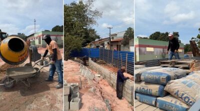 Obras de construção do ‘Centro de Parto Normal’ seguem avançando na cidade de Pinheiro