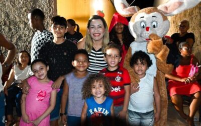 Vereadora Luana da Colônia se destaca na Baixada Maranhense e lidera festa para crianças na zona rural de Penalva