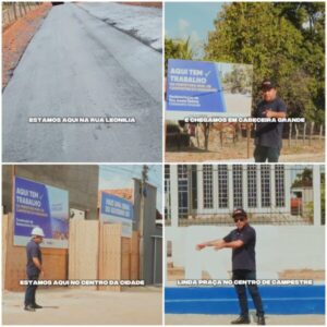 Prefeito Fernando Bermuda quebra tabu e transforma Campestre com mais de 20 obras em seu segundo mandato