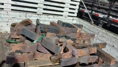 POLÍCIA CIVIL RECUPERA 11 TONELADAS DE COBRE, APREENDE VEÍCULO DE LUXO E PRENDE HOMEM POR RECEPTAÇÃO EM SÃO LUÍS