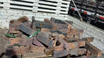 11 t de cobre recuperadas em SLZ