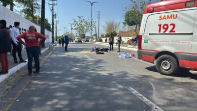 Acidente fatal na Av. dos Franceses