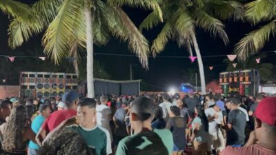 15ª Festa da Calcinha agitou povoado Canoas com muito som e animação, em Barreirinhas