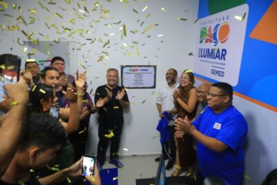 Paço Conectado: Prefeito Fred Campos entrega mais um Núcleo Tecnológico de Informática em Paço do Lumiar.