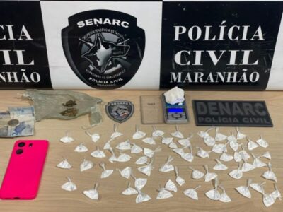 MULHER É PRESA POR TRÁFICO DE DROGAS NA CIDADE DE TIMON