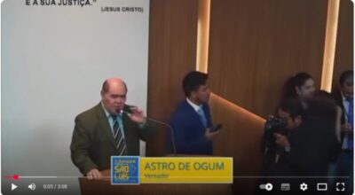 VÍDEO: Astro fala em “jogo sujo” e abre divergência na eleição da Mesa Câmara de São Luís