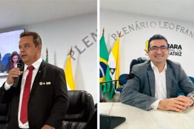 Carlos Hermes e Flamarion Amaral reassumem mandatos na Câmara de Imperatriz