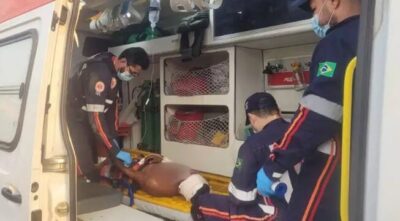 Homem baleado é socorrido em estado grave em Parauapebas