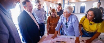 Governo Brandão e empresários de rede hoteleira portuguesa vistoriam obras no Centro Histórico de São Luís