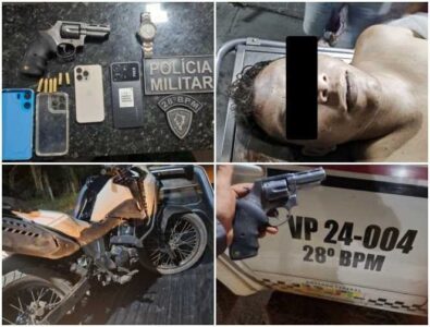Homem morre em troca de tiros com a polícia em Presidente Vargas