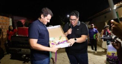 NO MARACANÃ, ORLEANS REAFIRMA APOIO DO GOVERNO À COMUNIDADE.