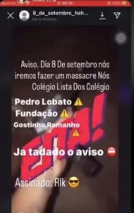 Urgente – Polícia Civil do Maranhão identifica adolescente autor de ameaças de ataque às escolas em Pinheiro