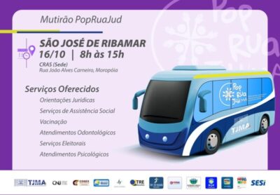 Prefeitura de São José de Ribamar e TJMA firmam parceria para levar cidadania à população através do Mutirão PopRuaJud