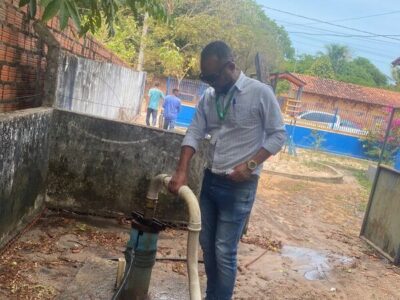 Mais água para os moradores do Cumbique e Cotovelo!