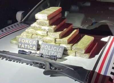 PMMA apreende 42 kg de maconha e prende quatro suspeitos em Grajaú
