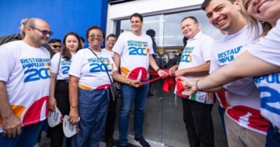 Orleans destaca prioridade do governo à segurança alimentar ao inaugurar 200º Restaurante Popular
