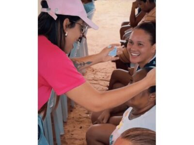 Ação de saúde promovida por Elen do Bigode no Iguaíba leva mais de 500 atendimentos à comunidade