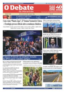 Jornal O Debate do dia 22/10/2025