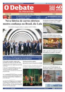 Jornal O Debate do dia 10/10/2025