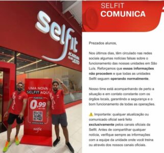 Fake news sobre a Selfit em São Luís geram confusão: empresa desmente boatos e reforça funcionamento normal