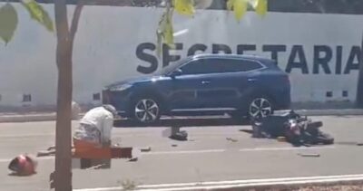 Criança morre em acidente de moto na Avenida dos Franceses, em São Luís