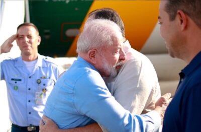 Em ITZ com Lula, Brandão brinca: ‘Vai pensando que é só Trump que tem boa química com o nosso presidente’