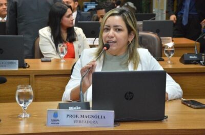 Vereadora Professora Magnólia propõe criação do Cadastro Municipal de Agressores de Violência Doméstica